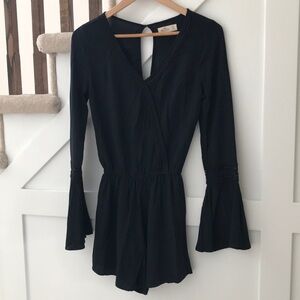 Hollister Navy Blue Jumpsuit Romper XS